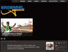 Tablet Screenshot of gargamelshow.com.br